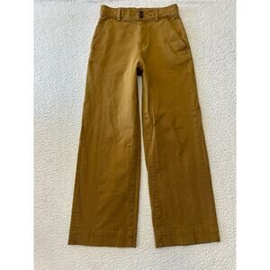Everlane Womens Wide Leg Organic Cotton Pants Size 4